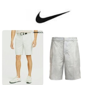 新品正規サイズ35 ナイキゴルフ NIKE GOLF 吸汗速乾 ドライフィット ハイブリッド ウォッシュ ウエストバンド ショートパンツ DH1950-100