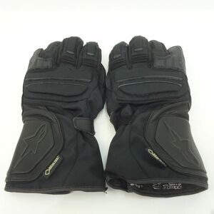 119 alpinestars/アルパインスターズ WR-V ゴアテックスグローブ ブラック Lサイズ タッチスクリーン対応 バイク用品 ※中古