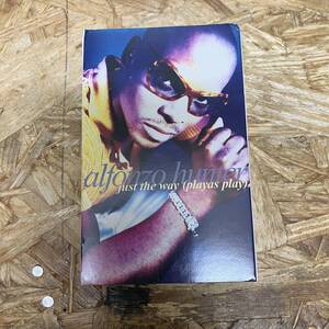 マ HIPHOP,R&B ALFONZO HUNTER - JUST THE WAY (PLAYAS PLAY) INST,シングル TAPE 中古品