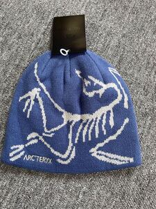 新品アークテリクス ビーニー　ニット帽 Bird Head Toque ブルー