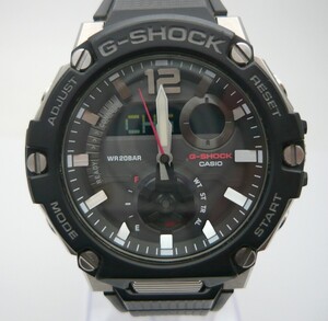 1000円スタート 腕時計 CASIO カシオ G-SHOCK 5631 GST-B300 ソーラー Bluetooth搭載 デジアナ 黒文字盤 付属品有 付属品有 11 K10009