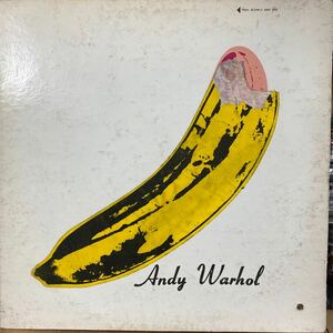 US VERVE V-5008 MONO 1st:TORSO COVER CS付★VELVET UNDERGROUND & NICO BLUE×SILVERラベル初版 東海岸 ANDY WARHOL バナナ