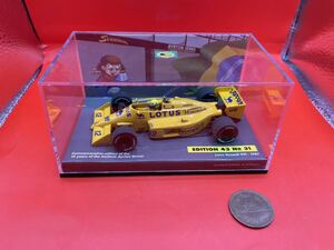 【新品激レア】 ミニチャンプス PMA 1/43 限定6624台 ロータス・99T アイルトン.セナ MINICHAMPS Lotus Renault 1985 Ayrton.Senna