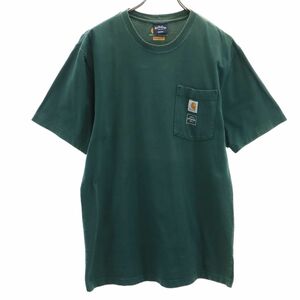 カーハート × フリップザスクリプト 半袖 Tシャツ M グリーン系 Carhartt × FLIP THE SCRIPT メンズ