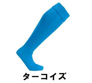 １円 新品 サッカー フットサル 靴下 ソックス ターコイズ 19～21cm 子供 大人 男性 女性 wundou ウンドウ 10