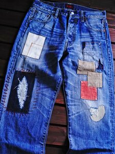 1円～ 1スタ 【W36L30】新品正規品/MURAMASA&LLC LEVI