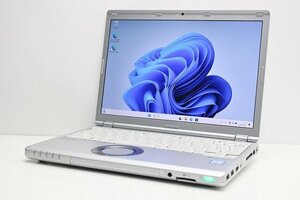 1円スタート ノートパソコン Windows11 Panasonic レッツノート CF-SZ6 第7世代 Core i5 SSD256GB メモリ8GB 12.1 Windows10 カメラ