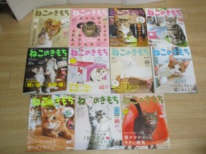 月刊ねこのきもち　2018年11冊セット（12月号欠品）付録は無し