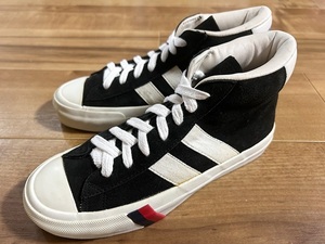 デッドストック、レア! PRO-KEDS プロケッズ ROYAL PLUS HI ロイヤルプラスハイ スエード ブラック 2000年代韓国製 US5.5 23.5cmコロンビア