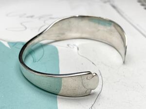 TIFFANY＆Co. ティファニー バングル ブレスレット ヴィンテージ アンティーク シルバー 925 アクセサリー STERLING SILVER