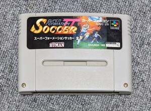 1946【起動確認済み】スーパーフォーメーションサッカー2　SFC　端子メンテナンス済み