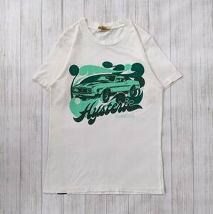 HYSTERIC GLAMOUR/ヒステリックグラマー/Y2K/90～00S/ヴィンテージ/初期/レトロ車プリントチビTシャツ