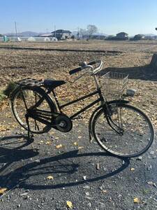 自転車 丸石自転車　アトラス　カンガルー　当時物　現状　観賞用　実費で軽トラ配送　