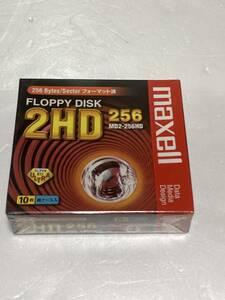 新品マクセル maxell 5.25型フロッピーディスク MD2-256HD (5インチ2HD) 10枚