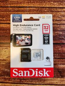 【高耐久・高速】【正規品】 SanDisk UHS-I V30 Class10 U3 32GBmicroSDカード ドライブレコーダーデジカメSDSQQNR-032G-GN6IAサンディスク