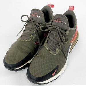 【希少】NIKE AIR MAX 270 G NRG ナイキ エアマックス NIKE GOLF ゴルフ 表記サイズUS8.5(26.5cm相当) オリーブカーキ メンズ 人気