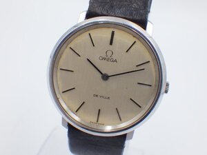 358599【1円スタート】OMEGA オメガ 稼動品 111.0107 Cal.625 De Ville デビル メンズ 時計 手巻き ケース33mm