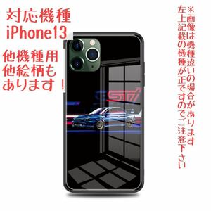 処分セール! iPhone13 スマホケース スバル インプレッサ GC8 STI スポーツカー レーシングカー 車 自動車 スマホカバー JDM TPU