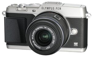 【中古】 OLYMPUS オリンパス ミラーレス一眼 PEN E-P5 14-42mm レンズキット (ビューファインダ