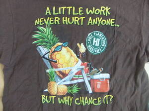 DOLE PLANTATION T-SHIRTS brown SMALL 