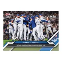 ドジャース　MLB Topps now ワールドシリーズ制覇