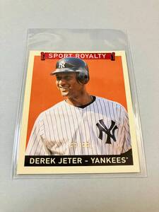 88枚限定! Derek Jeter 2008 UD Goudey Sport Royalty #285 Yankees 