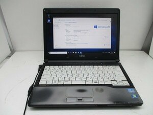 △富士通 LIFEBOOK S762/G FMVNS8AE Core i5 3340M 2.7GHz 4GB 500GB 13.3インチ 1366×768 Windows10 Pro 64bit