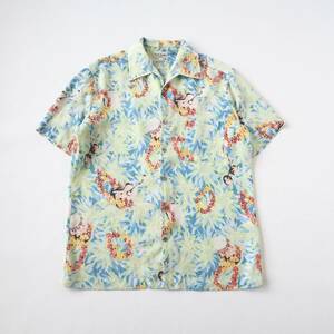 ポールスミス　Paul Smith　レーヨン１００％　アロハシャツ　半袖　南国柄　美品　メンズ