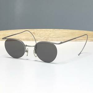◆Vintage ROMEO GIGLI ヴィンテージ ロメオジリ 縄手 サングラス ナイロール eyewear sunglasses メンズ レディース シルバー