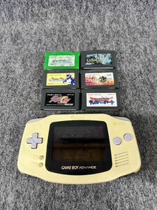 任天堂 Nintendo ゲームボーイアドバンス GAMEBOY ADVANCE 本体ソフトまとめセット AGB-001 GBA ポケットモンスター 携帯ゲーム