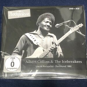 ALBERT COLLINS & THE ICEBREAKERSアルバート・コリンズ「LIVE AT ROCKPALAST-DORTMUND 1980」ライブCD＋DVD