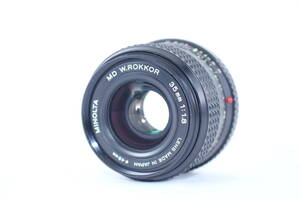 ★極美品★ミノルタ MINOLTA MD W.ROKKOR 35mm F1.8 ★動作OK★#X339