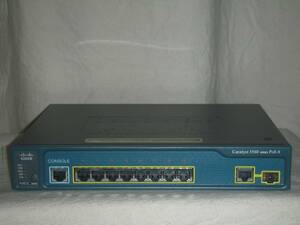 ☆Cisco Catalyst 3560 PoE-8 [WS-C3560-8PC-S V04]！(#F2-637)「80サイズ」☆ 