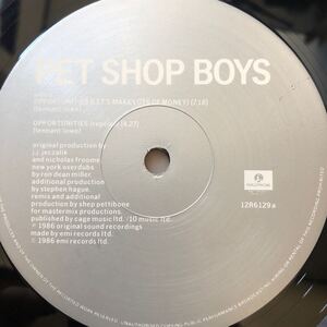 12’ Pet Shop Boys-Opportunities 