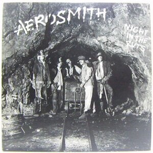 LP,エアロスミス　AEROSMITH　ナイトインザラッツ