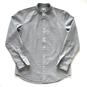 Steven Alan Stand collar shirt スティーブン アラン スタンドカラーシャツ 長袖シャツ Sサイズ アメリカ製 MADE IN USA UNITED ARROWS