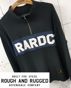 SALE！売り切り！20AW ROUGH AND RUGGED ハーフジップ スエット ラフアンドラゲッド RARDC 