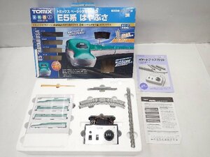 TOMIX トミックス 90163 Nゲージ 鉄道模型 ベーシックセットSD E5系 はやぶさ 説明書/元箱付き ∩ 7037F-1