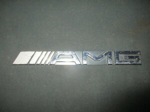 ■ベンツ AMG エンブレム オーナメント バッジ 中古 部品取あり Rear trunk badge logo emblem W124 W126 R107 R129 W140 W210 W201■