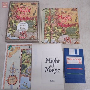 FM-77AV 3.5インチFD マイトアンドマジック Might and Magic Book One Secret of the Inner Sanctum スタークラフト 箱説【10