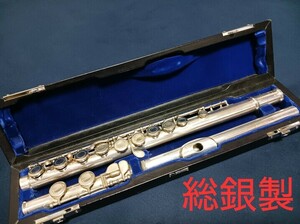 名品 ムラマツ 総銀製フルート スタンダード standard