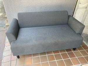 IKEA 2人掛けソファー 19369 中古保管品 / 現状品 良品 兵庫県宝塚市手渡し【0718k-14】