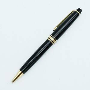 M06 MONTBLANC モンブラン マイスターシュテュック ツイスト式ボールペン ブラック/ゴールド 筆記確認済