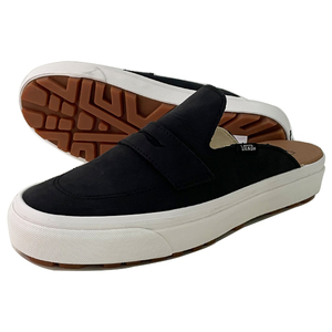 格安 VANS バンズ STYLE53 Mule DXスリッポン BLACKレザーローファー 25.5cm 新品未使用