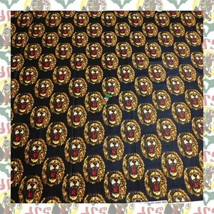 【SALE/180cm x 110cm/2ヤード】アフリカンプリント生地 barg-p21 アフリカ布 アフリカ生地 ゴールドプリント アンカラ キテンゲ パーニュ