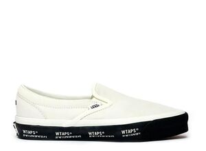 WTAPS Vans Slip-On "White Black" 27.5cm VN0A45JK20F1