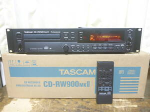 TASCAM CD-RW900mkⅡ 業務用CDレコーダー タスカム