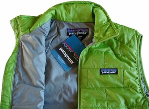 ■未使用■【新品XS】パタゴニア Ｍ’s ナノ・パフ・ベスト ■ Patagonia Gecko Green (GKO)■