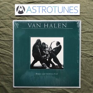 傷なし美盤 1980年 米国 本国オリジナルリリース盤 ヴァン・ヘイレン Van Halen LPレコード 暗黒の掟 Women And Children First 名盤