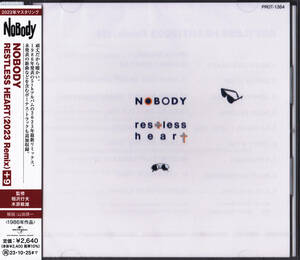 送料込即決【未開封 新品】 CD ■ NOBODY Restless Heart(2023 Remix)(+9)＜限定＞